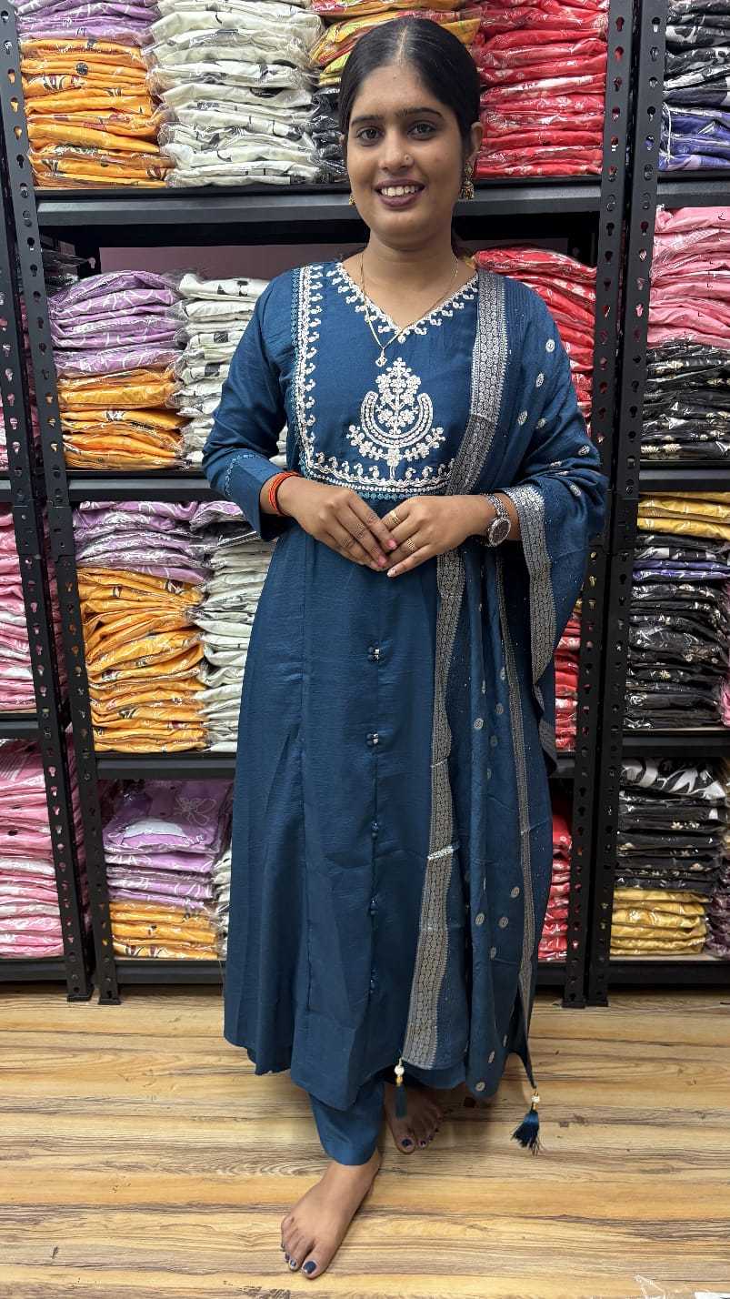 YNF Wholesale Chinon Festive Kurtis  | Surat Manufacturer