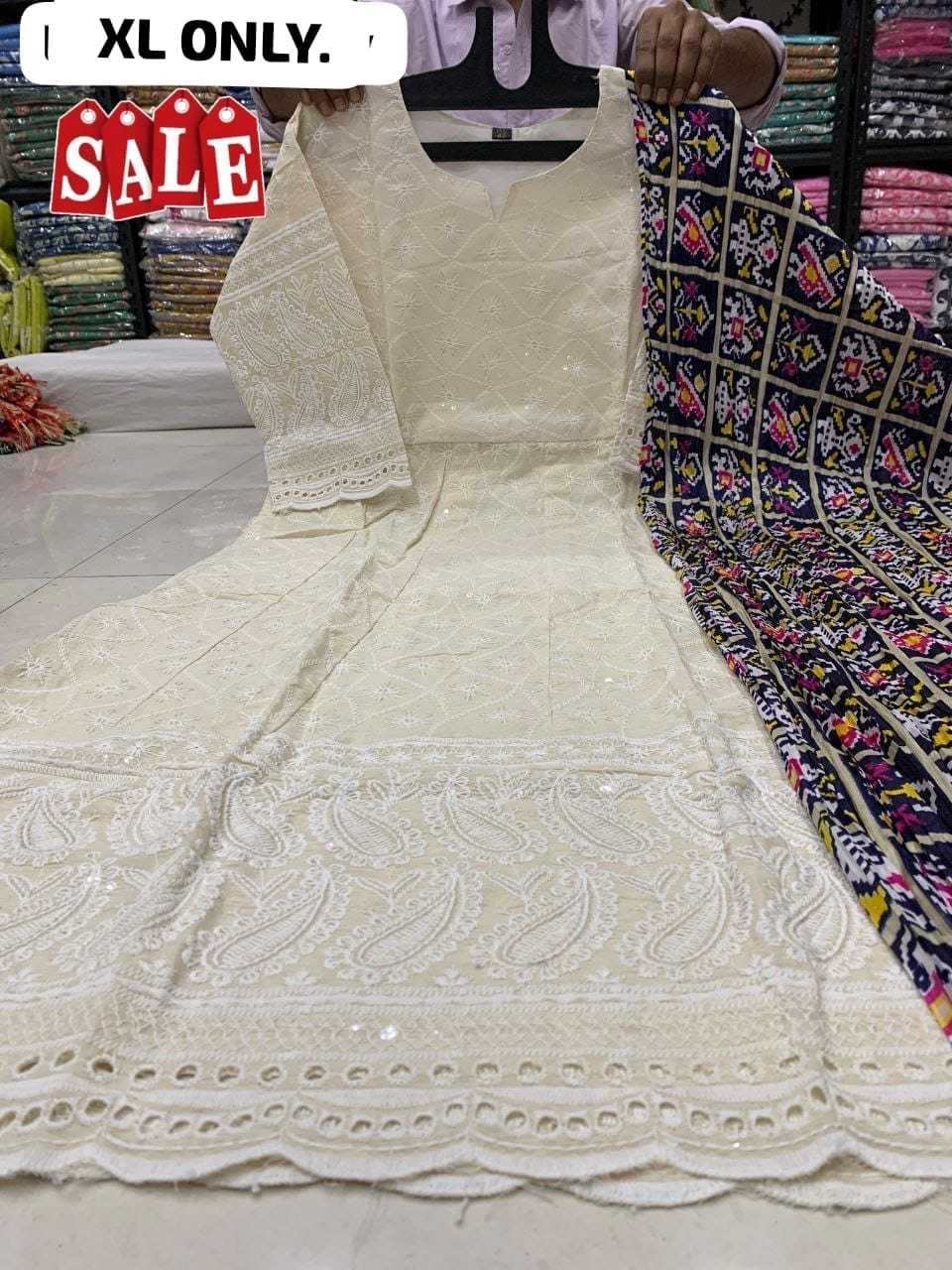 YNF Wholesale Cotton Anarkali Gown  | Surat Manufacturer