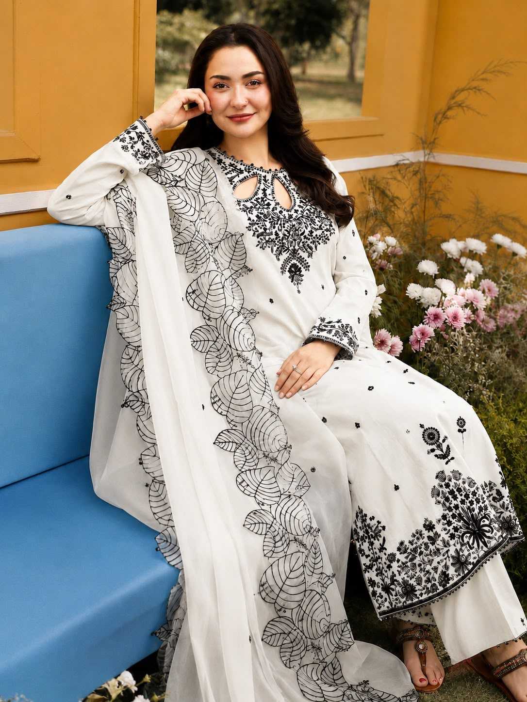 YNF Wholesale Satin Embroidery Suits  | Surat Manufacturer