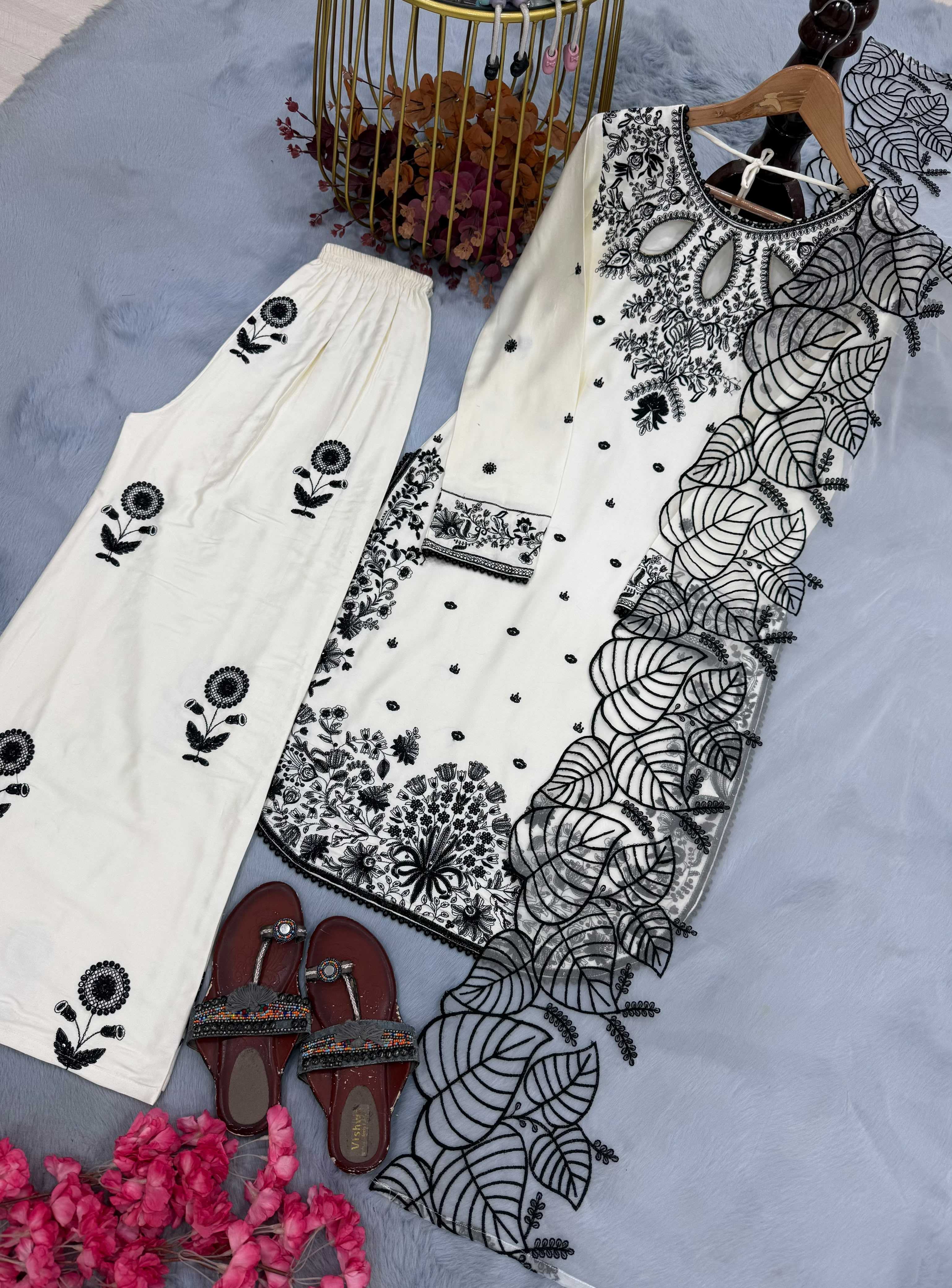 YNF Wholesale Satin Embroidery Suits  | Surat Manufacturer