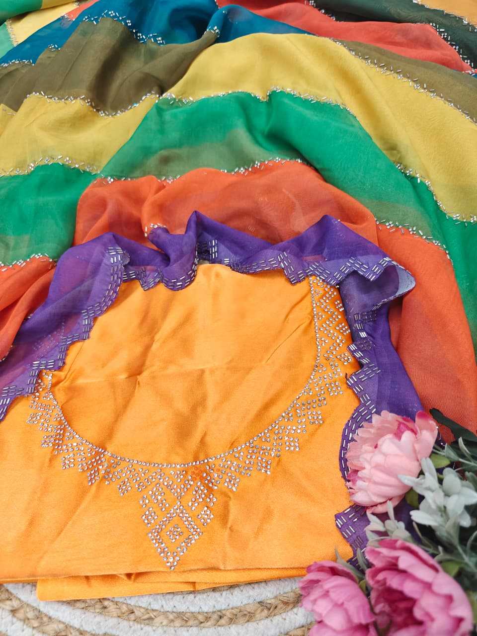 YNF Wholesale Tabby Silk Designer Sarees  | Surat Manufacturer