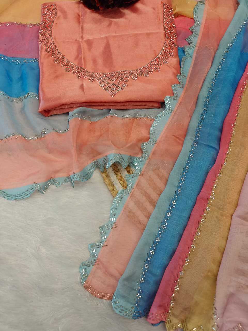 YNF Wholesale Tabby Silk Designer Sarees  | Surat Manufacturer