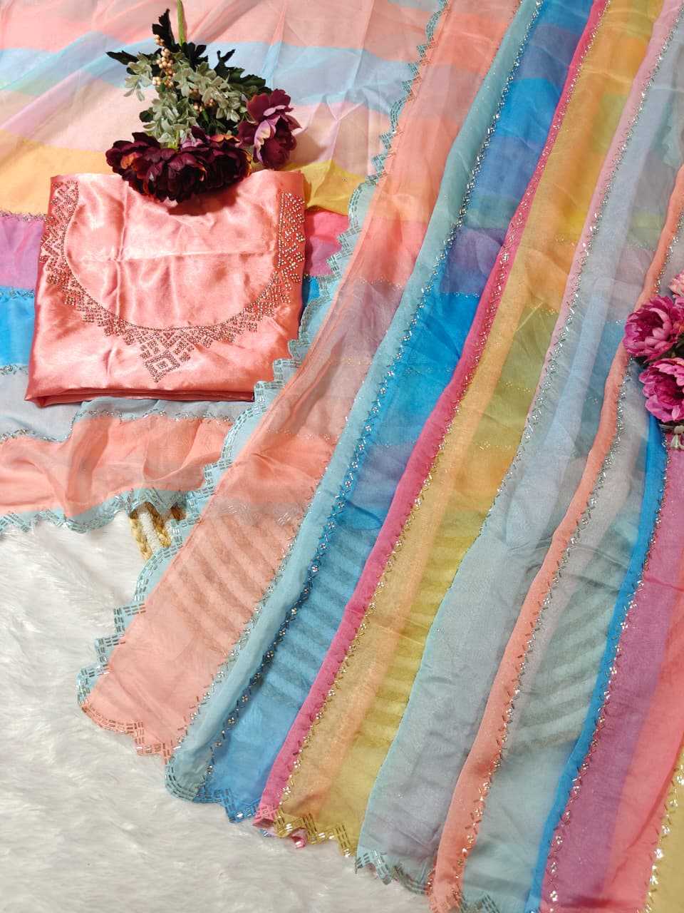 YNF Wholesale Tabby Silk Designer Sarees  | Surat Manufacturer