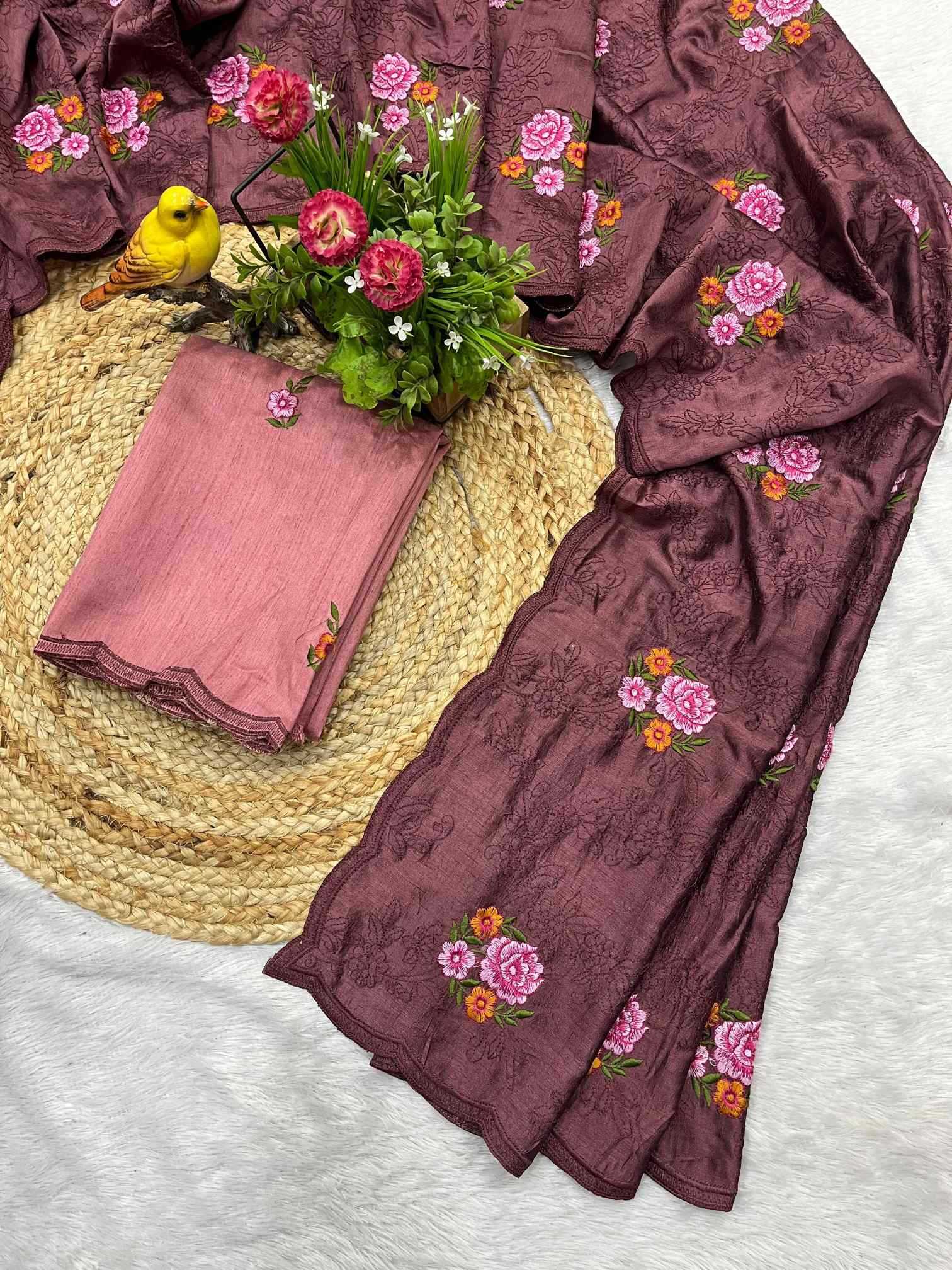 YNF Wholesale Silk Tussar Silk Sarees  | Surat Manufacturer