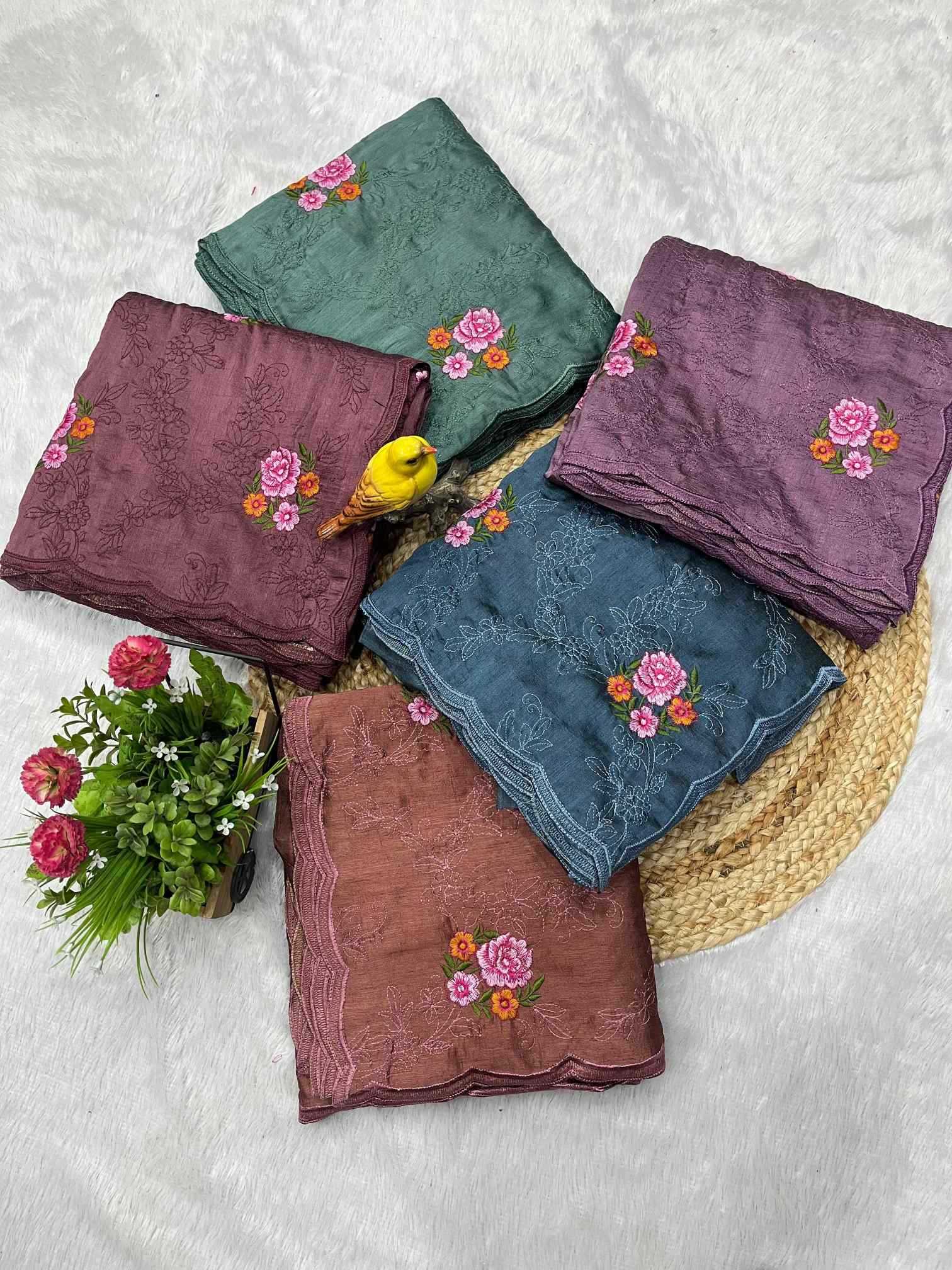 YNF Wholesale Silk Tussar Silk Sarees  | Surat Manufacturer