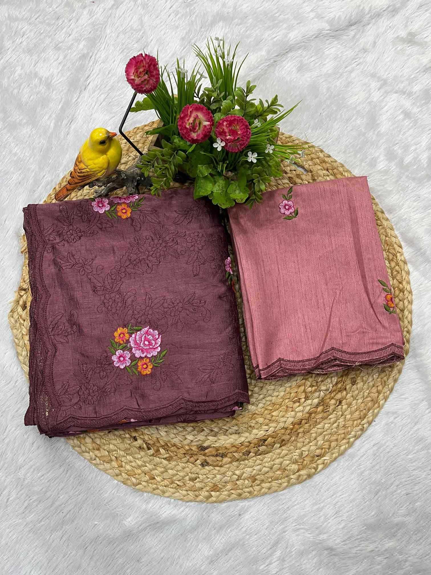 YNF Wholesale Silk Tussar Silk Sarees  | Surat Manufacturer