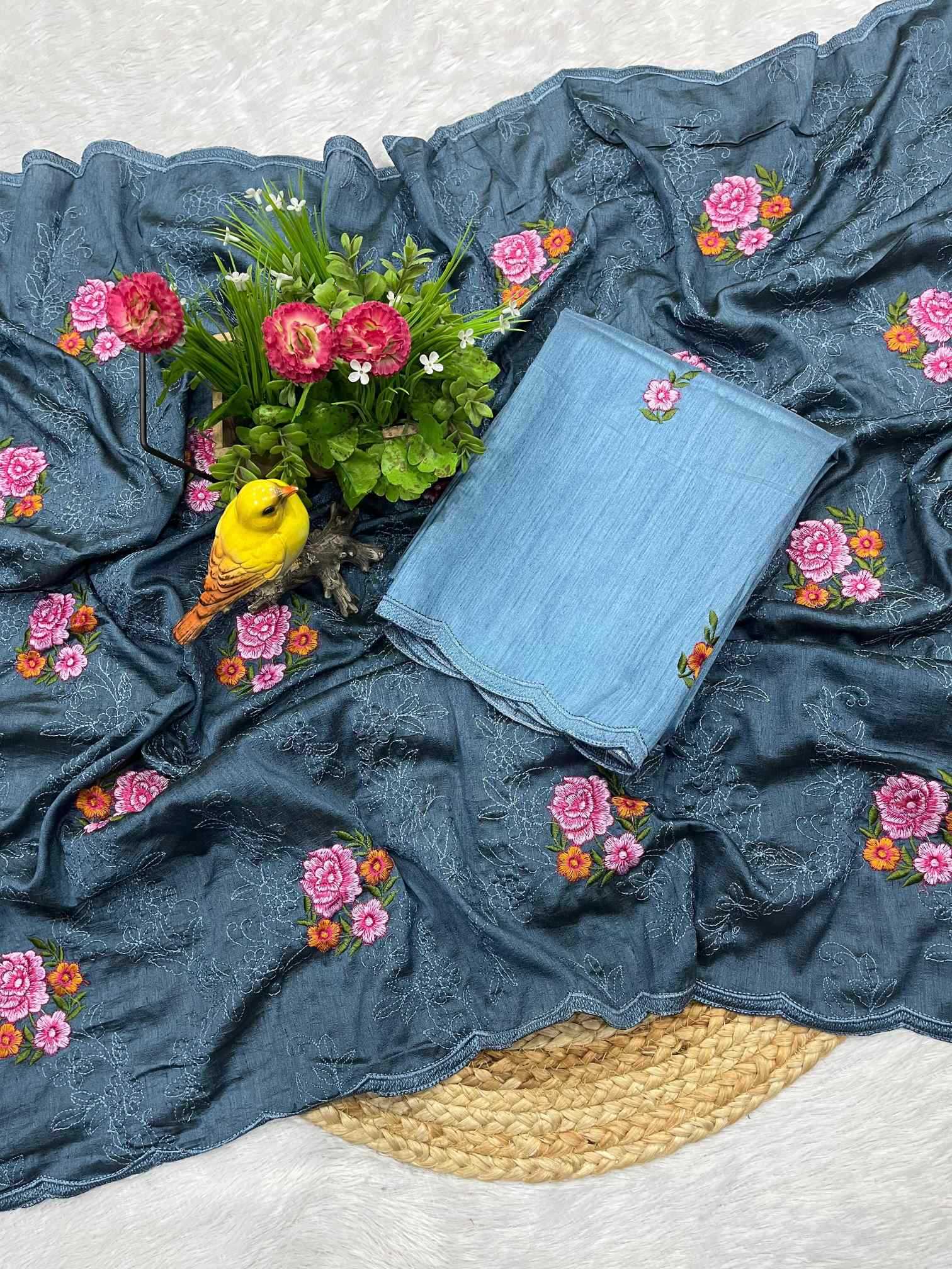 YNF Wholesale Silk Tussar Silk Sarees  | Surat Manufacturer