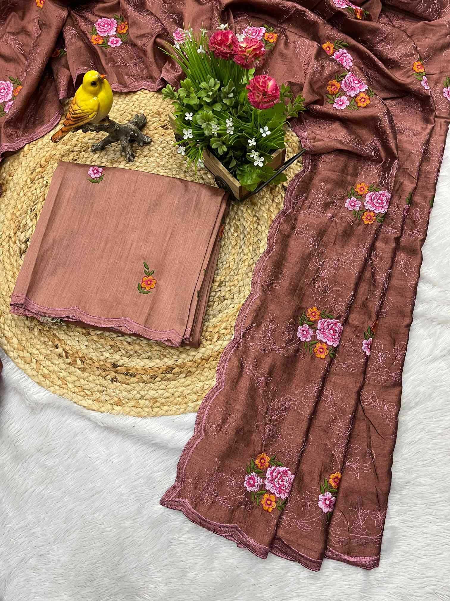 YNF Wholesale Silk Tussar Silk Sarees  | Surat Manufacturer