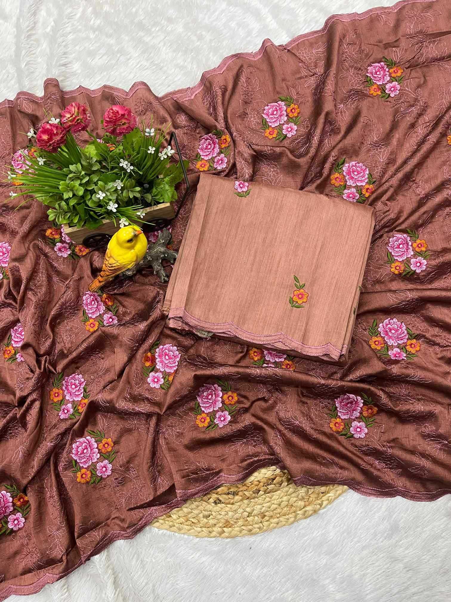 YNF Wholesale Silk Tussar Silk Sarees  | Surat Manufacturer