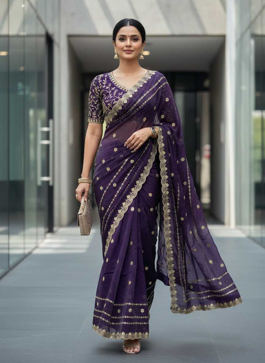 YNF Wholesale Satin Silk Designer Silk Sarees  | Surat Manufacturer