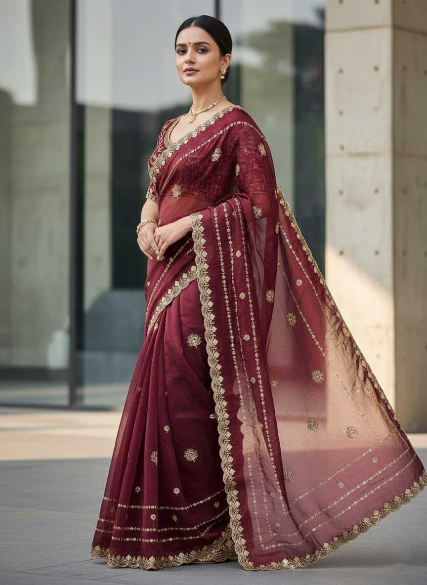 YNF Wholesale Satin Silk Designer Silk Sarees  | Surat Manufacturer