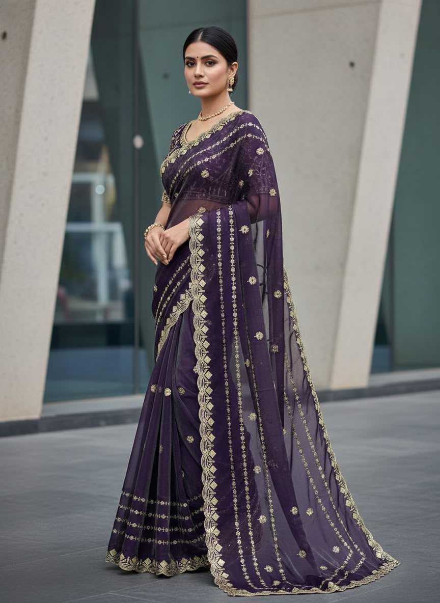 YNF Wholesale Satin Silk Designer Silk Sarees  | Surat Manufacturer
