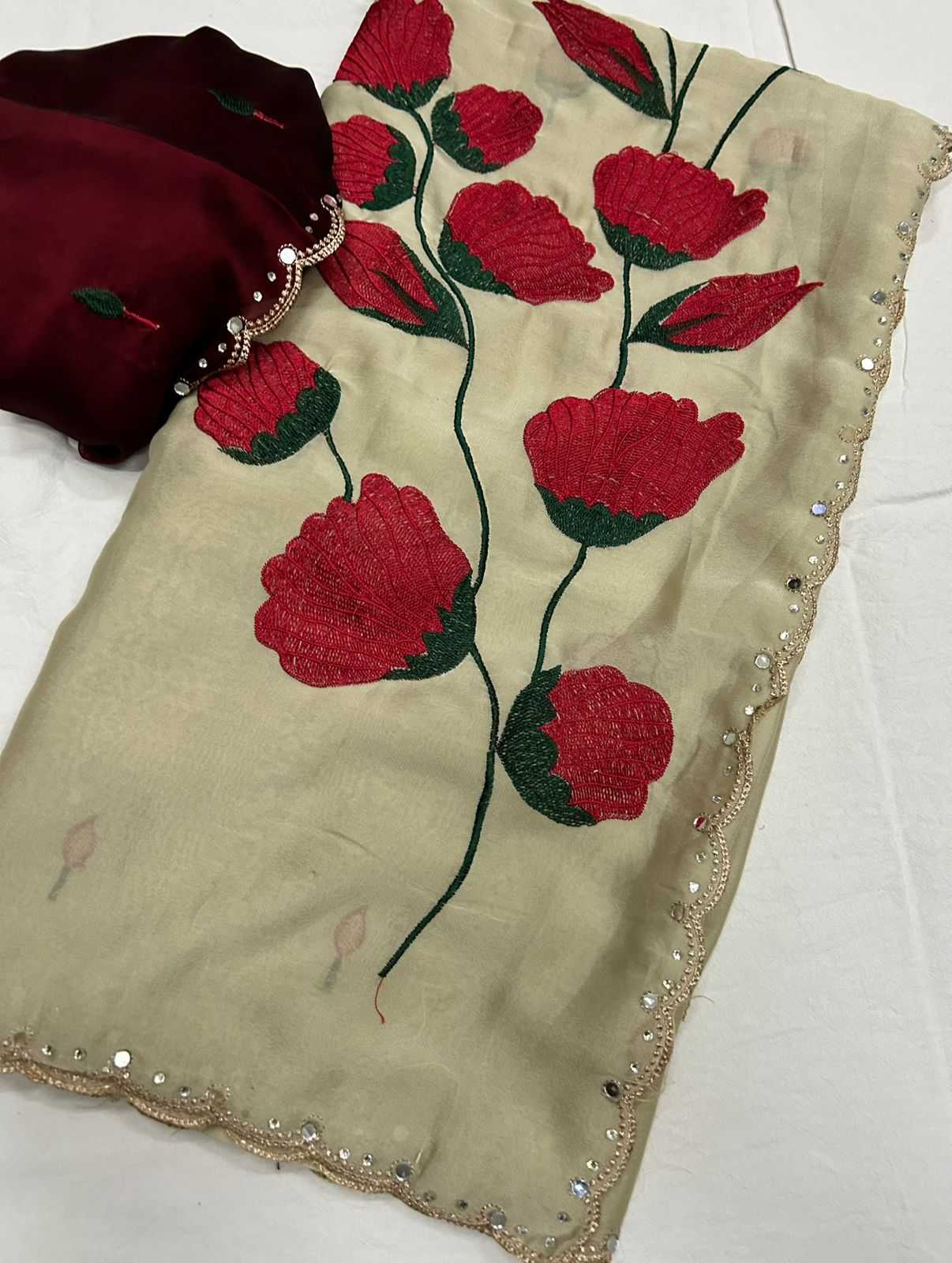 YNF Wholesale Rangoli Silk Embroidered Silk Sarees KESH622 Ayushmati | Surat Manufacturer