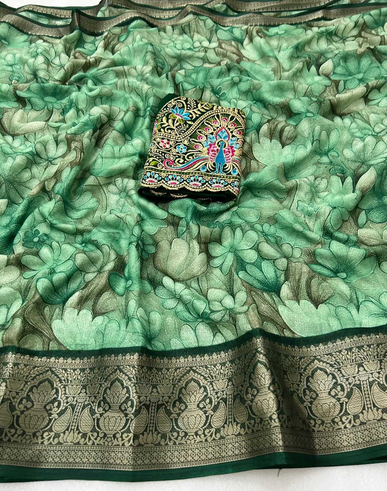YNF Wholesale Chiffon Printed Sarees  | Surat Manufacturer