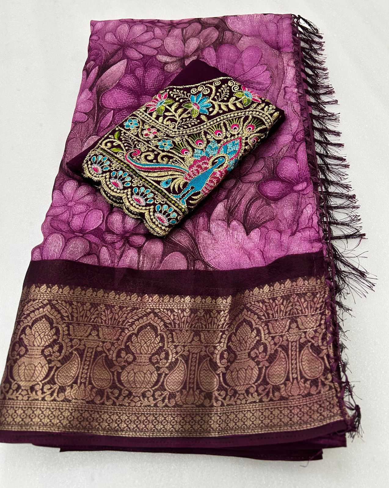 YNF Wholesale Chiffon Printed Sarees  | Surat Manufacturer