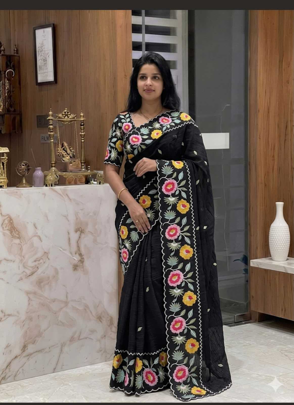YNF Wholesale Tissue Designer Sarees  | Surat Manufacturer