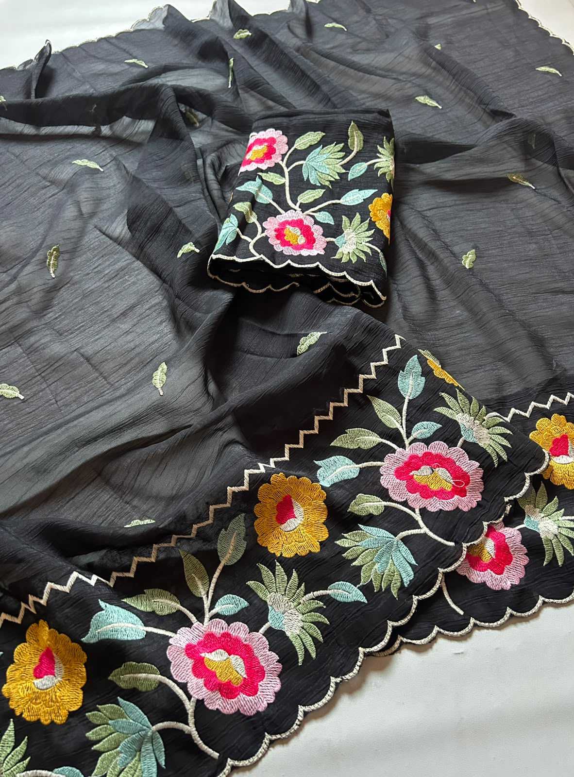 YNF Wholesale Tissue Designer Sarees  | Surat Manufacturer