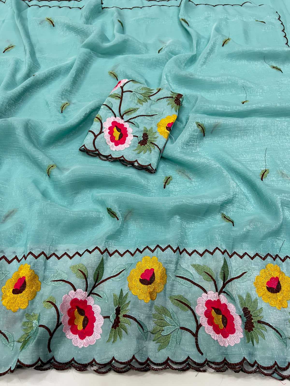 YNF Wholesale Tissue Designer Sarees  | Surat Manufacturer