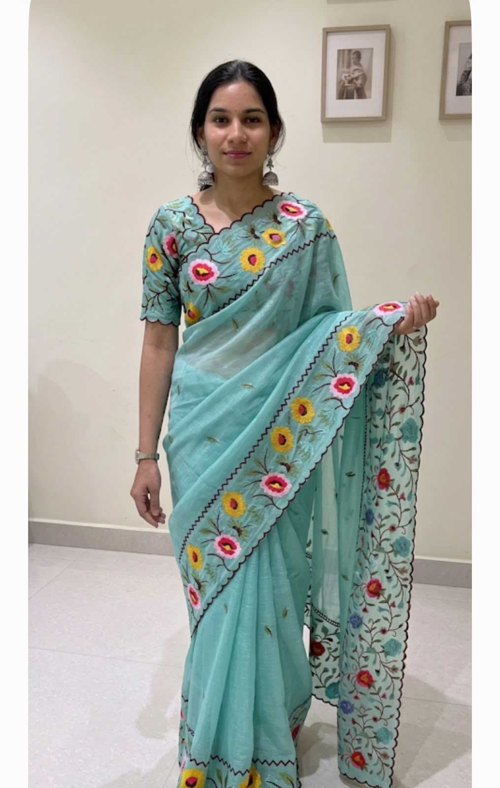 YNF Wholesale Tissue Designer Sarees  | Surat Manufacturer