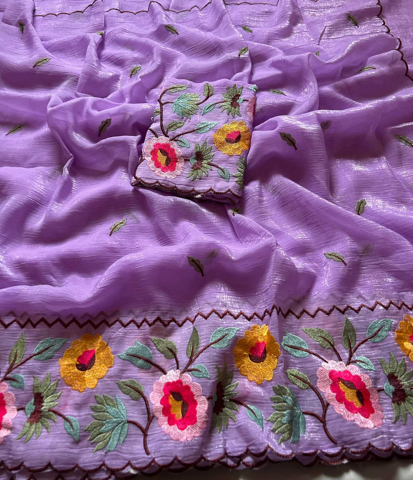 YNF Wholesale Tissue Designer Sarees  | Surat Manufacturer
