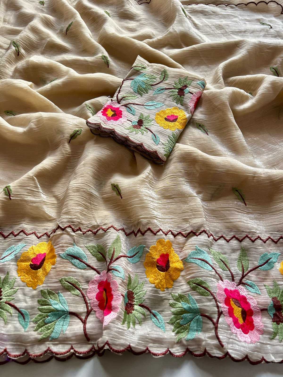 YNF Wholesale Tissue Designer Sarees  | Surat Manufacturer