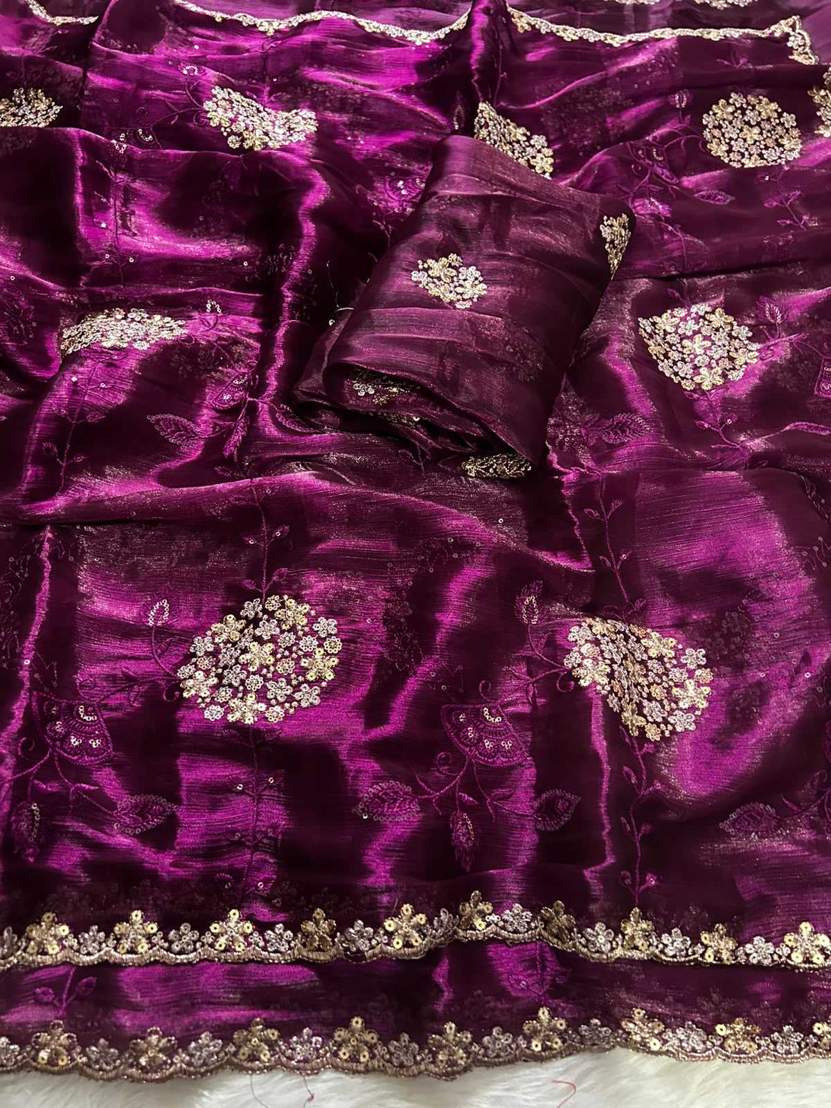 YNF Wholesale Satin Party Wear Sarees  | Surat Manufacturer