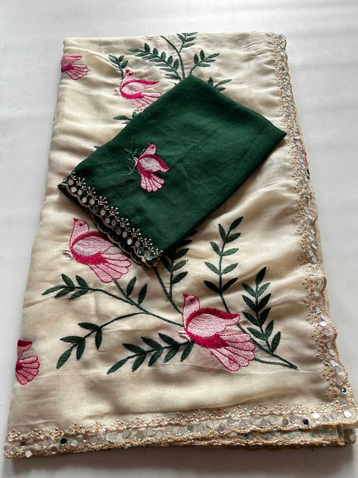 YNF Wholesale Georgette Designer Sarees  | Surat Manufacturer
