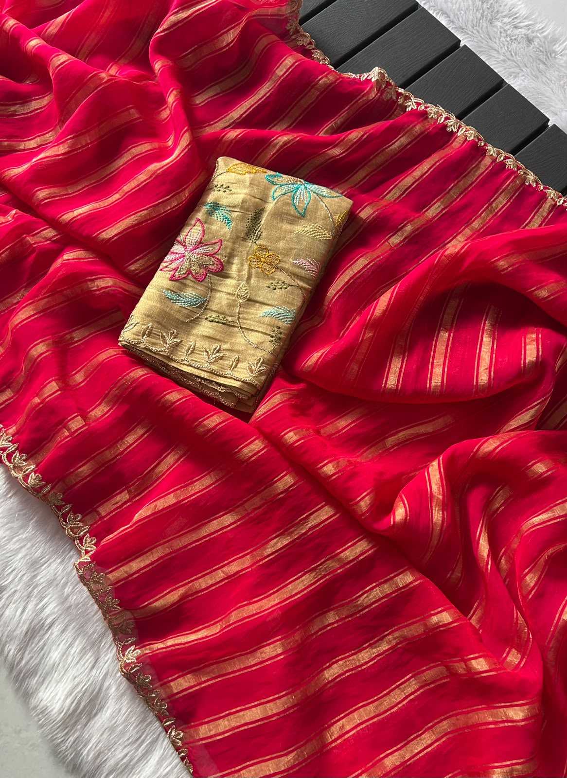 YNF Wholesale Crunchi Designer Sarees  | Surat Manufacturer
