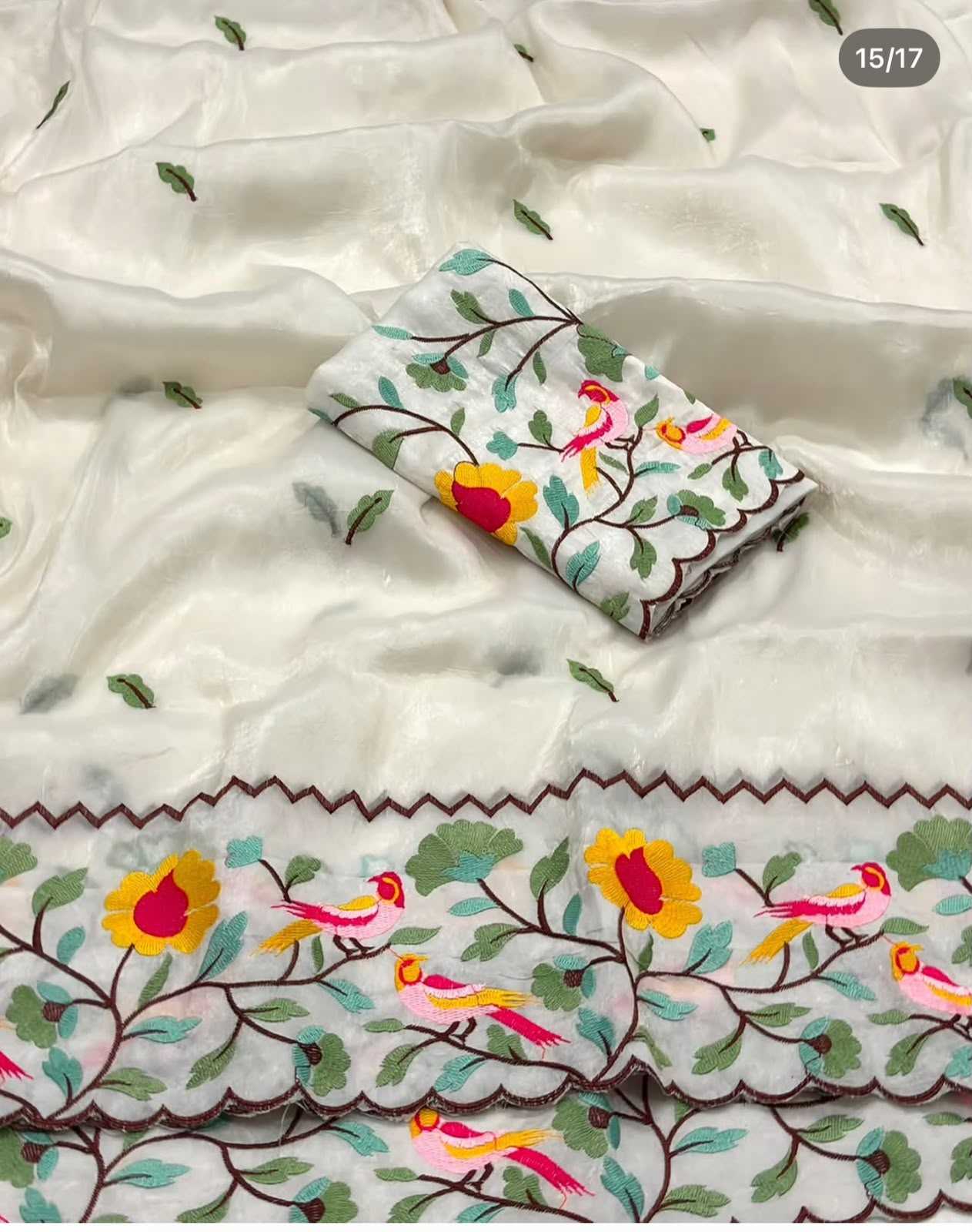 YNF Wholesale Soft Gold Crush Designer Sarees  | Surat Manufacturer