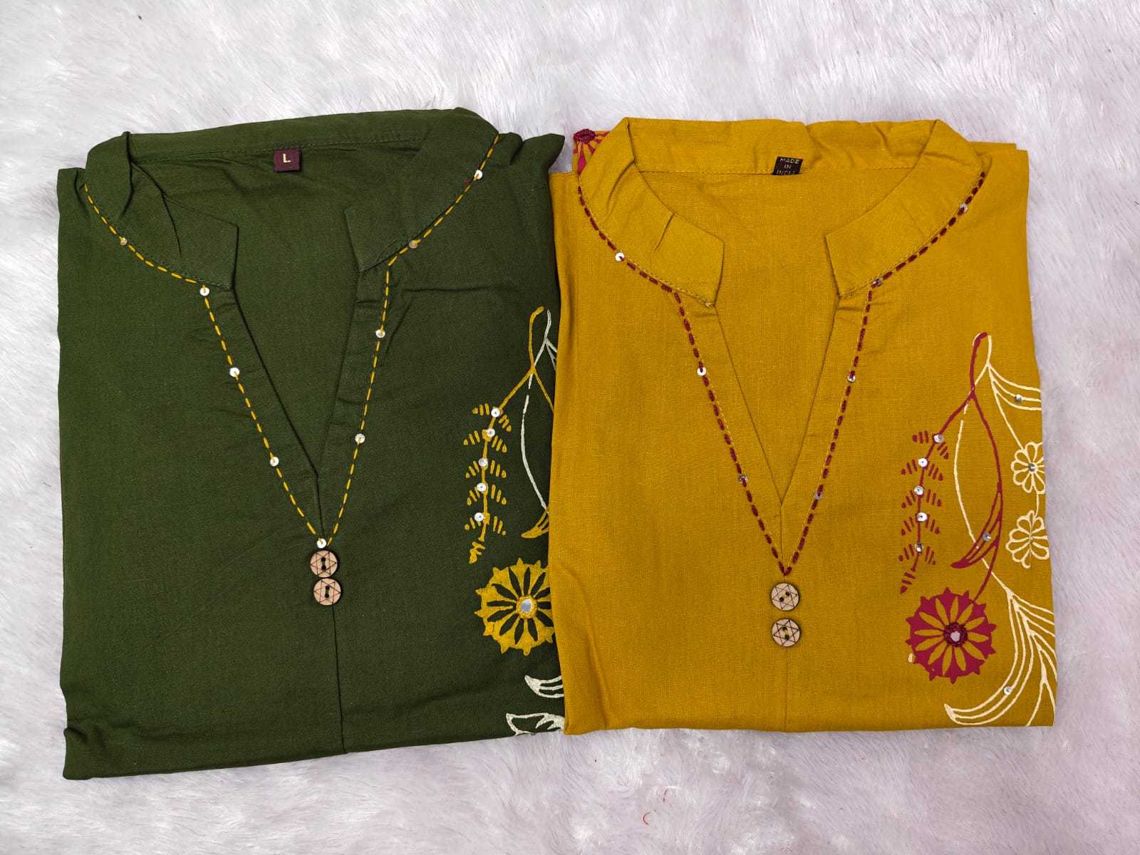 YNF Wholesale Cotton Printed Kurtis  | Surat Manufacturer