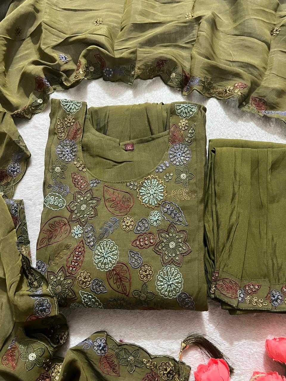 YNF Wholesale Chanderi Soft Designer Kurtis  | Surat Manufacturer