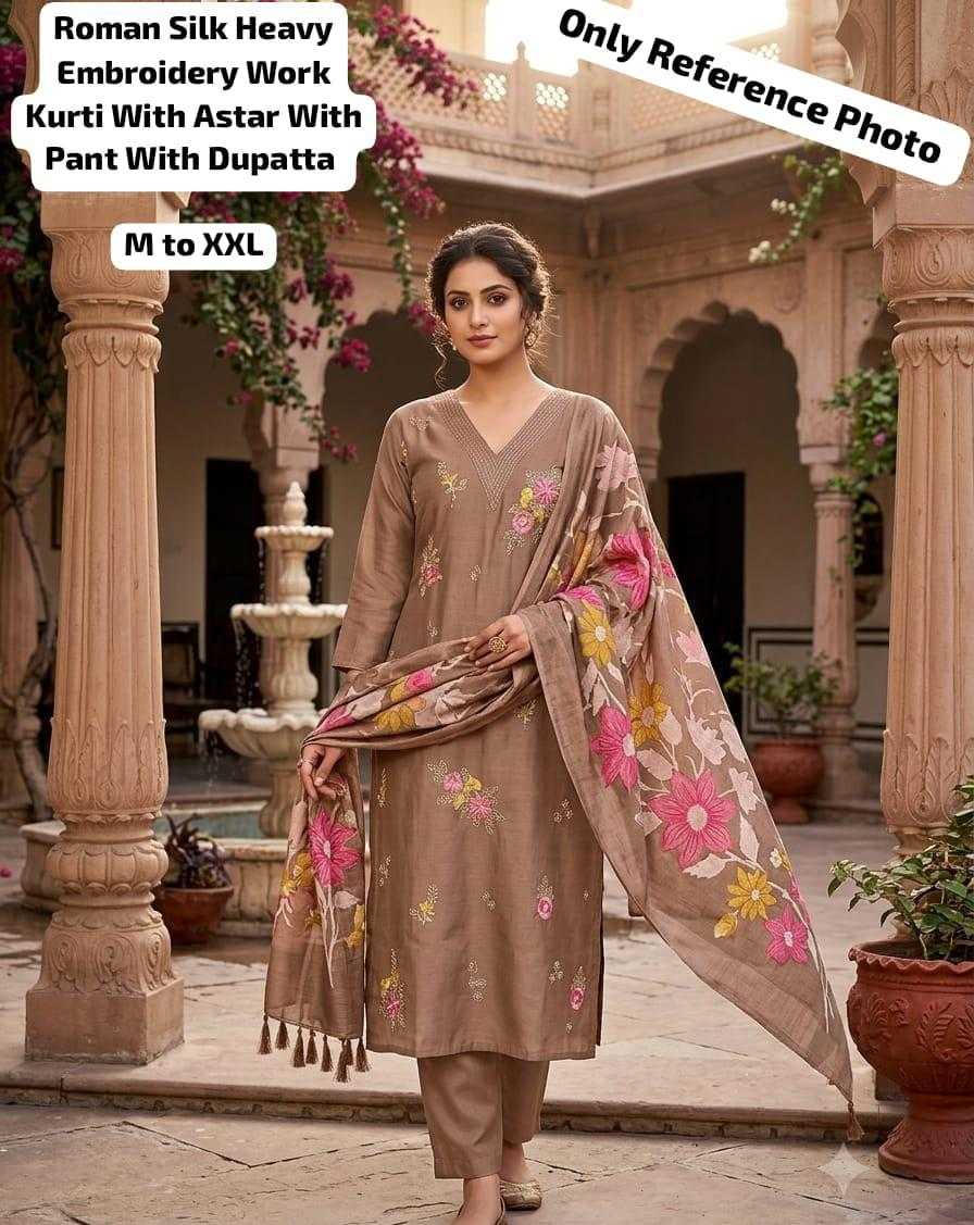 YNF Wholesale Heavy Roman Silk Designer Kurtis KESH623 Krisha | Surat Manufacturer