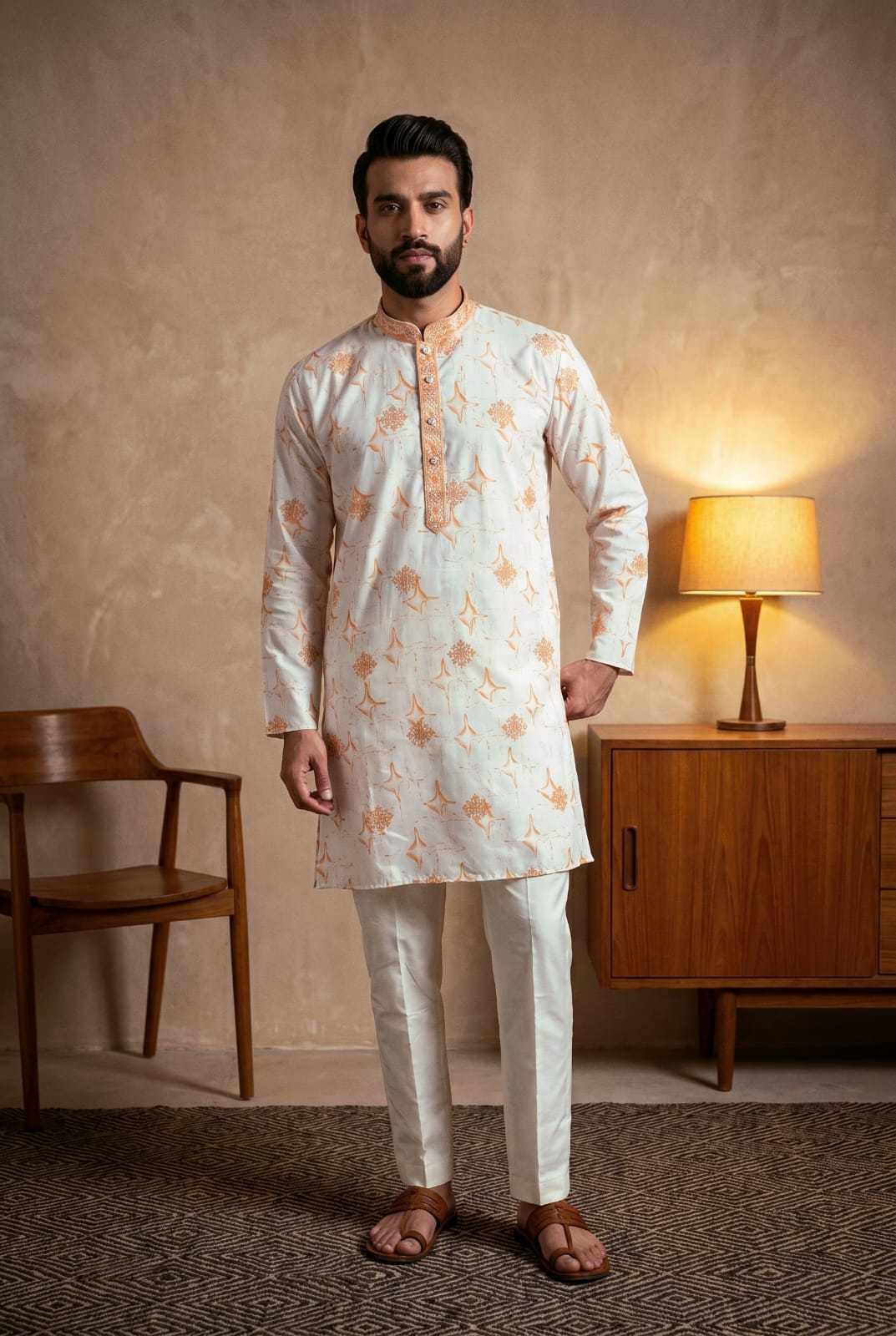 YNF Wholesale Cotton Mens Kurtas  | Surat Manufacturer