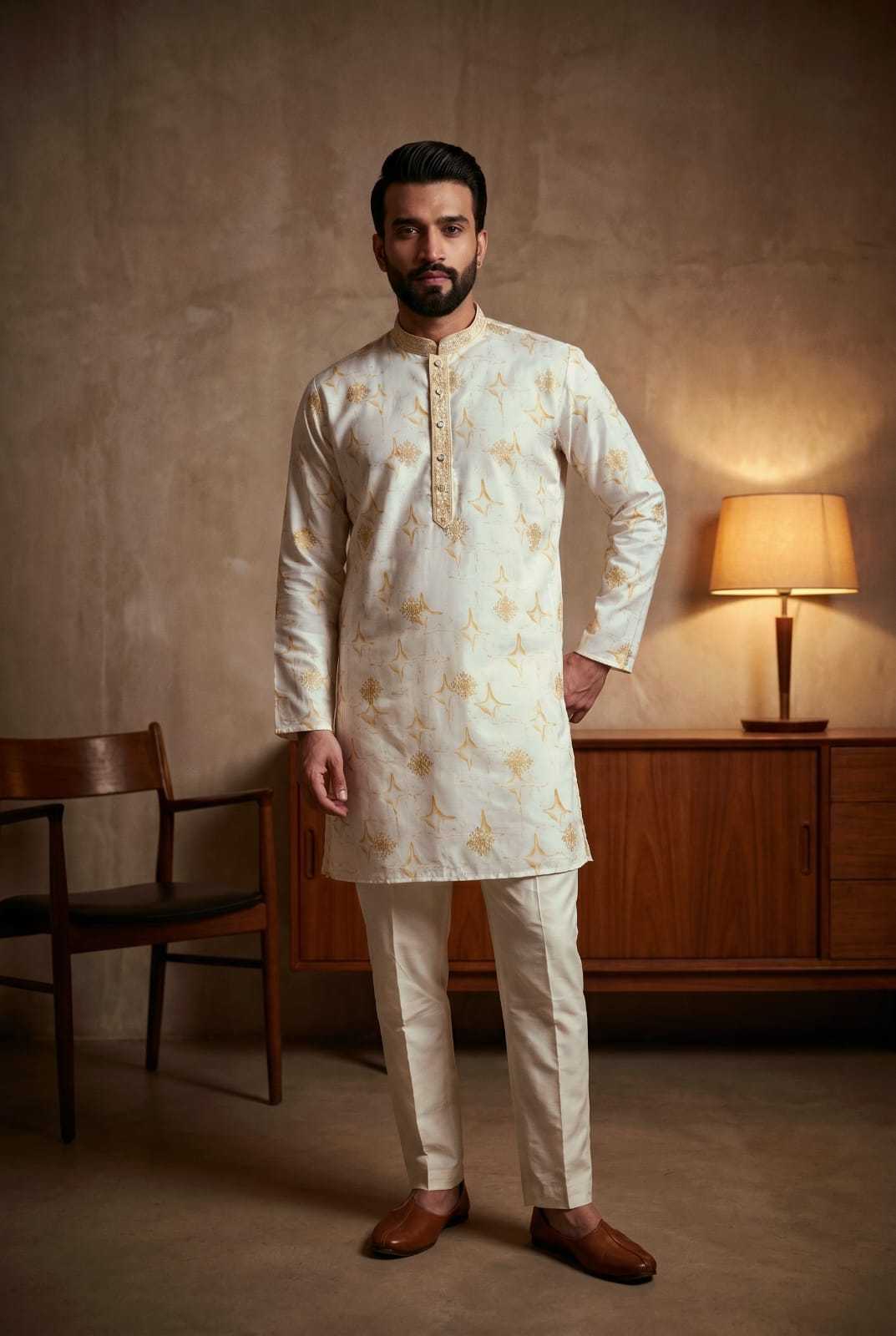 YNF Wholesale Cotton Mens Kurtas  | Surat Manufacturer