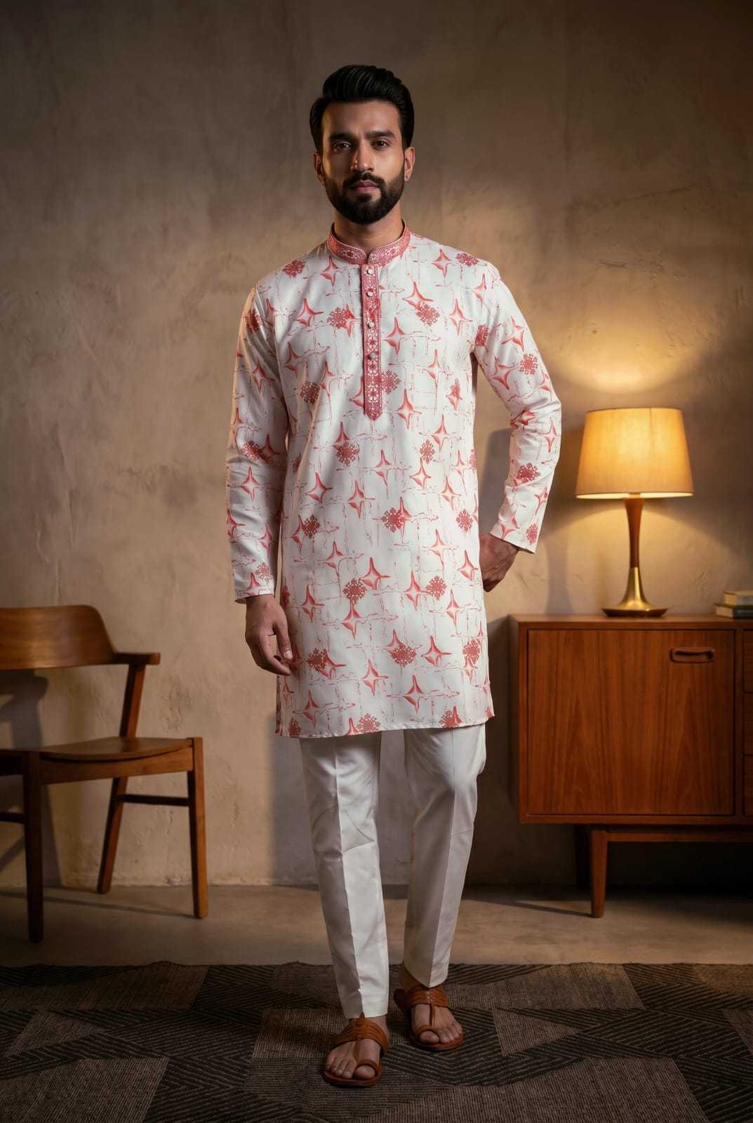 YNF Wholesale Cotton Mens Kurtas  | Surat Manufacturer