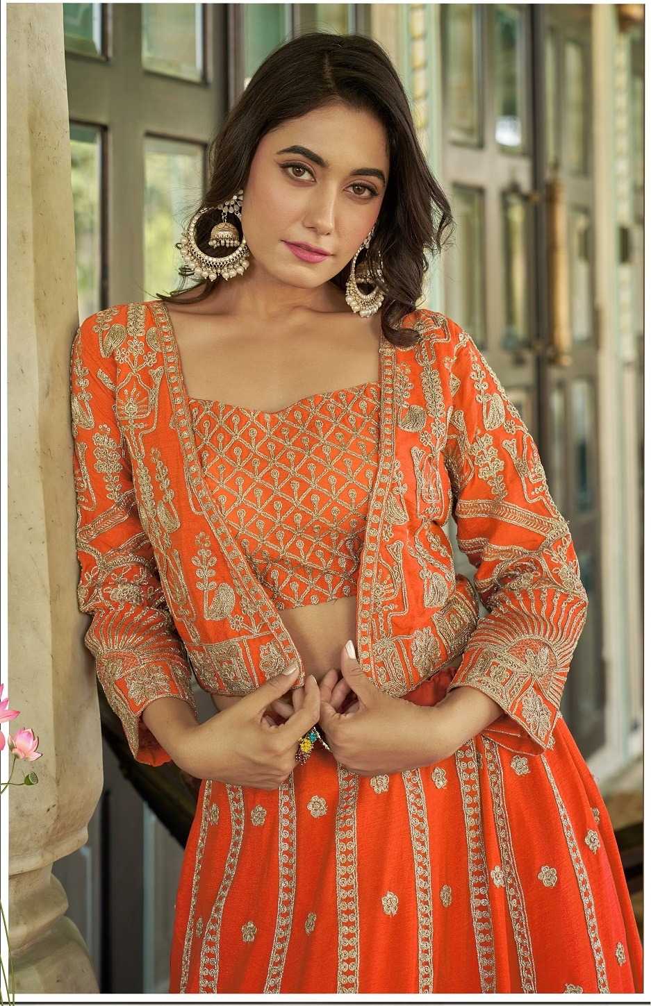 YNF Wholesale Chinon Designer Lehenga  | Surat Manufacturer