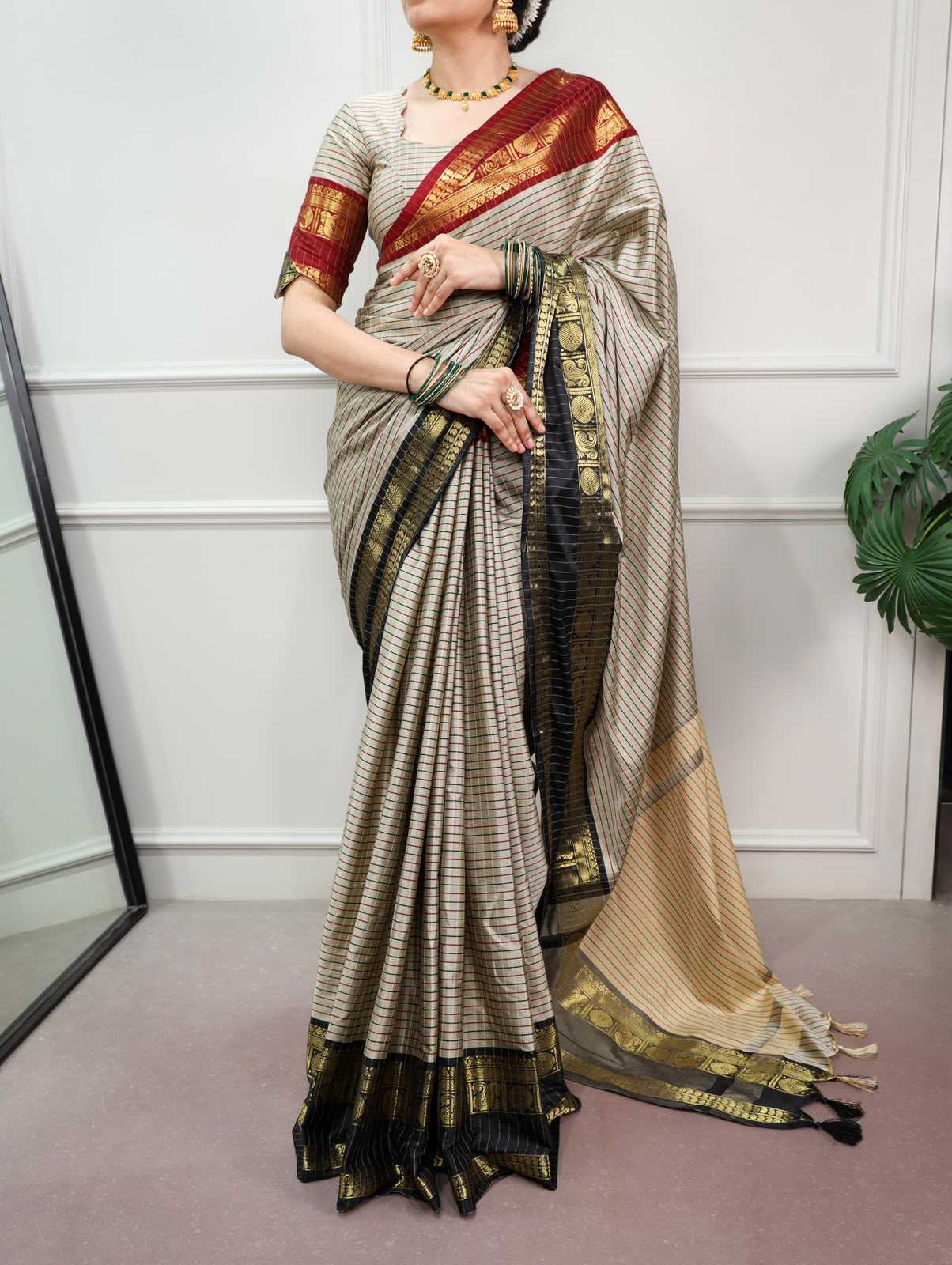 YNF Wholesale Soft Cotton Silk Banarasi Silk Sarees  | Surat Manufacturer