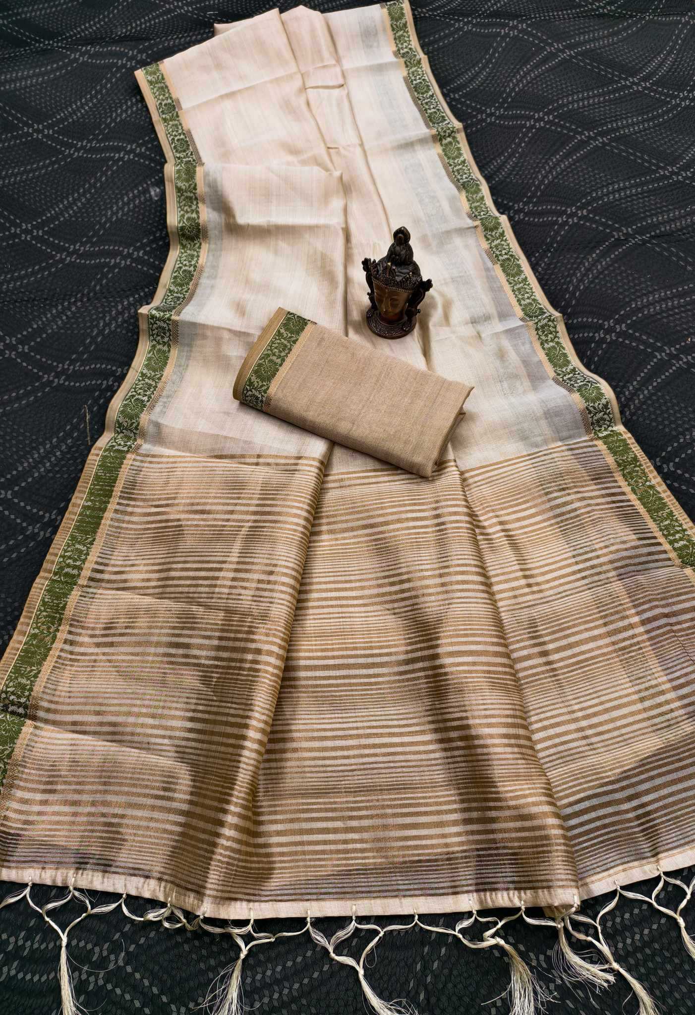 YNF Wholesale Tussar Silk Tussar Silk Sarees  | Surat Manufacturer