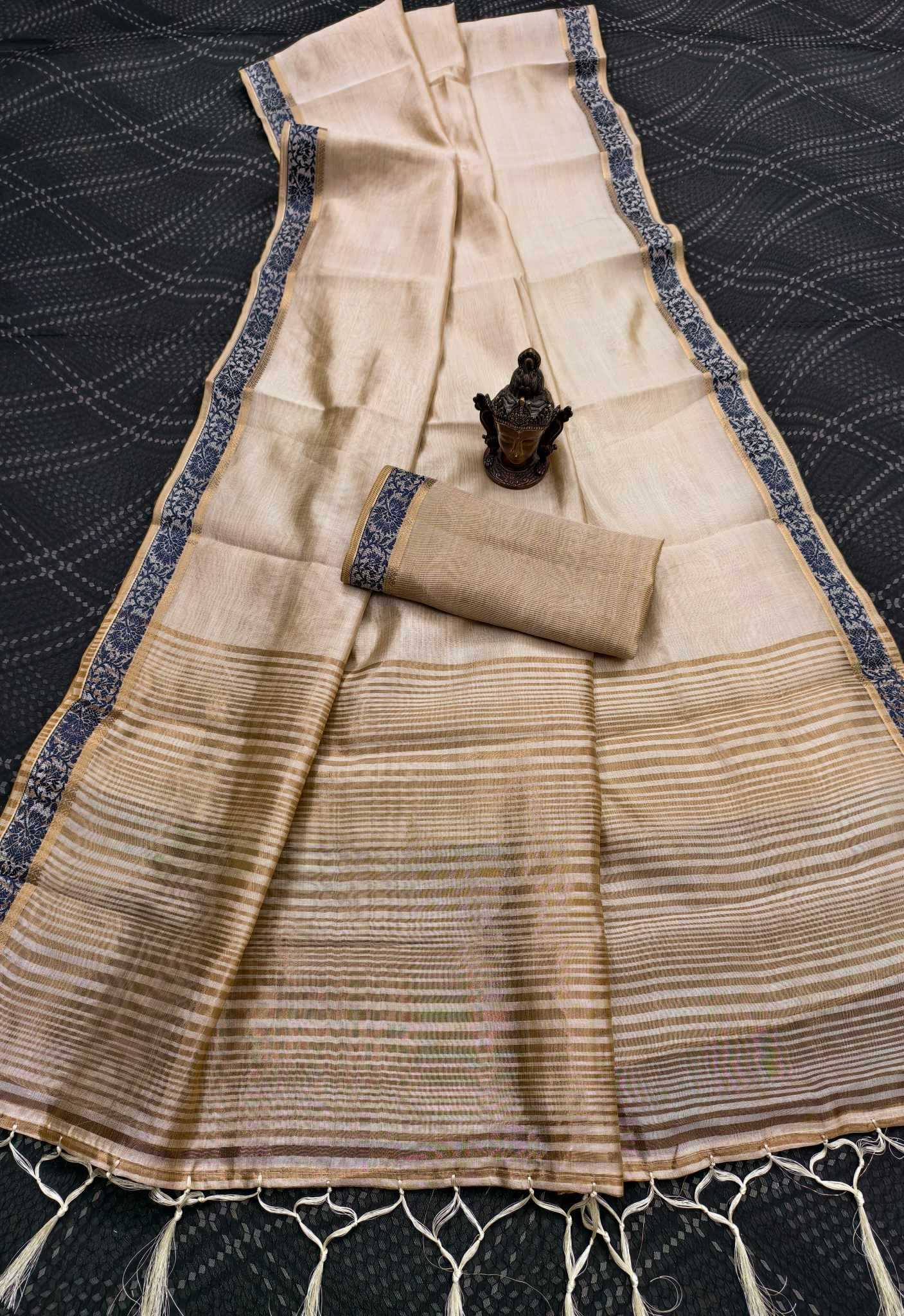 YNF Wholesale Tussar Silk Tussar Silk Sarees  | Surat Manufacturer