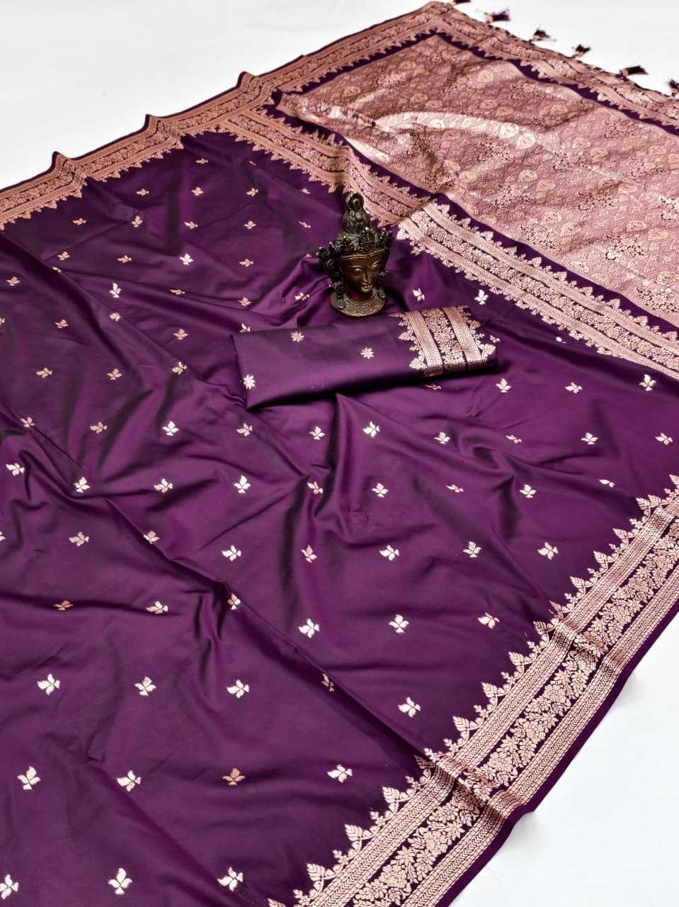 YNF Wholesale Banarasi Soft Silk Banarasi Silk Sarees KESH634 Leaf | Surat Manufacturer