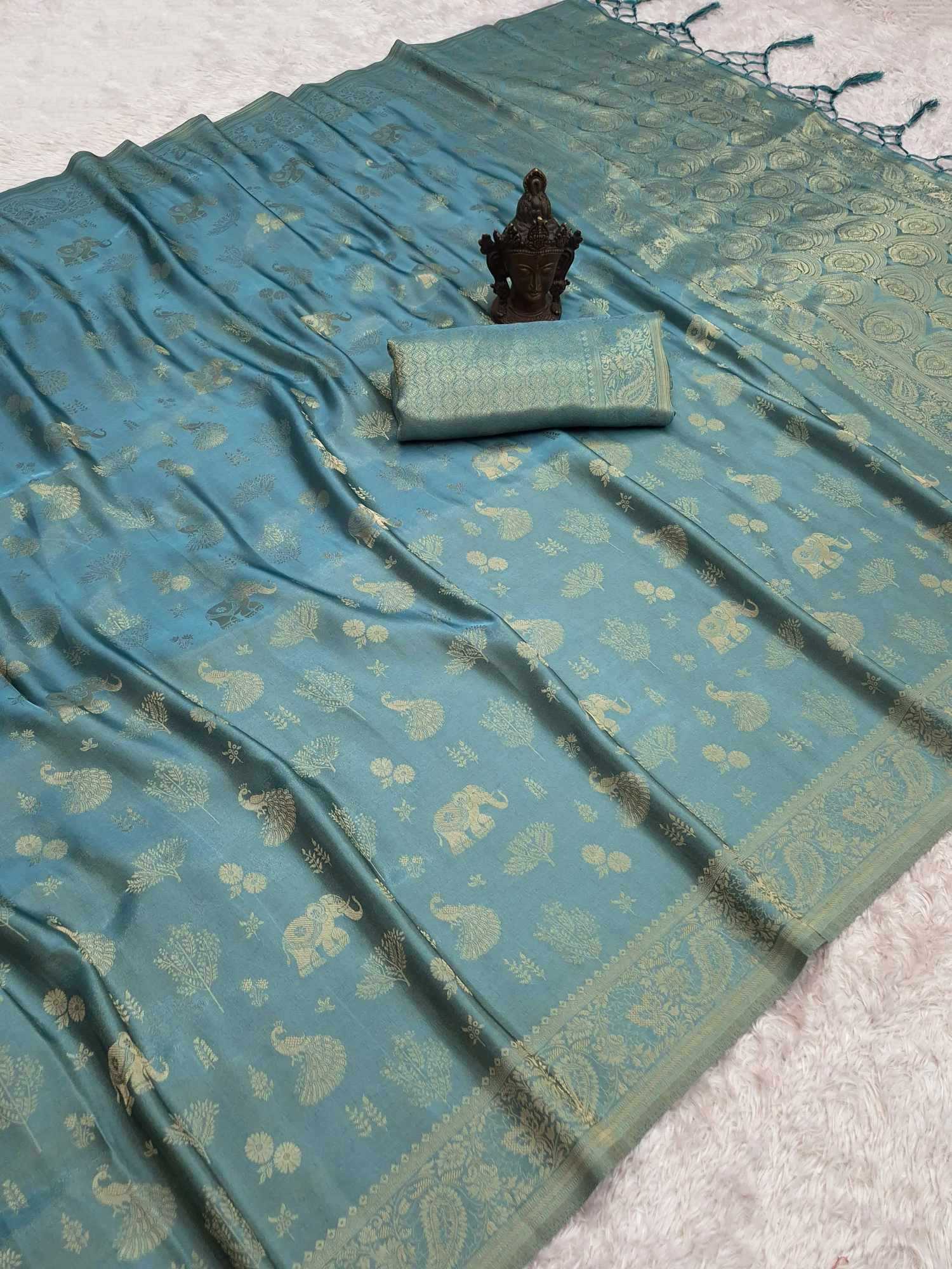 YNF Wholesale Fancy Soft Silk Sarees  | Surat Manufacturer