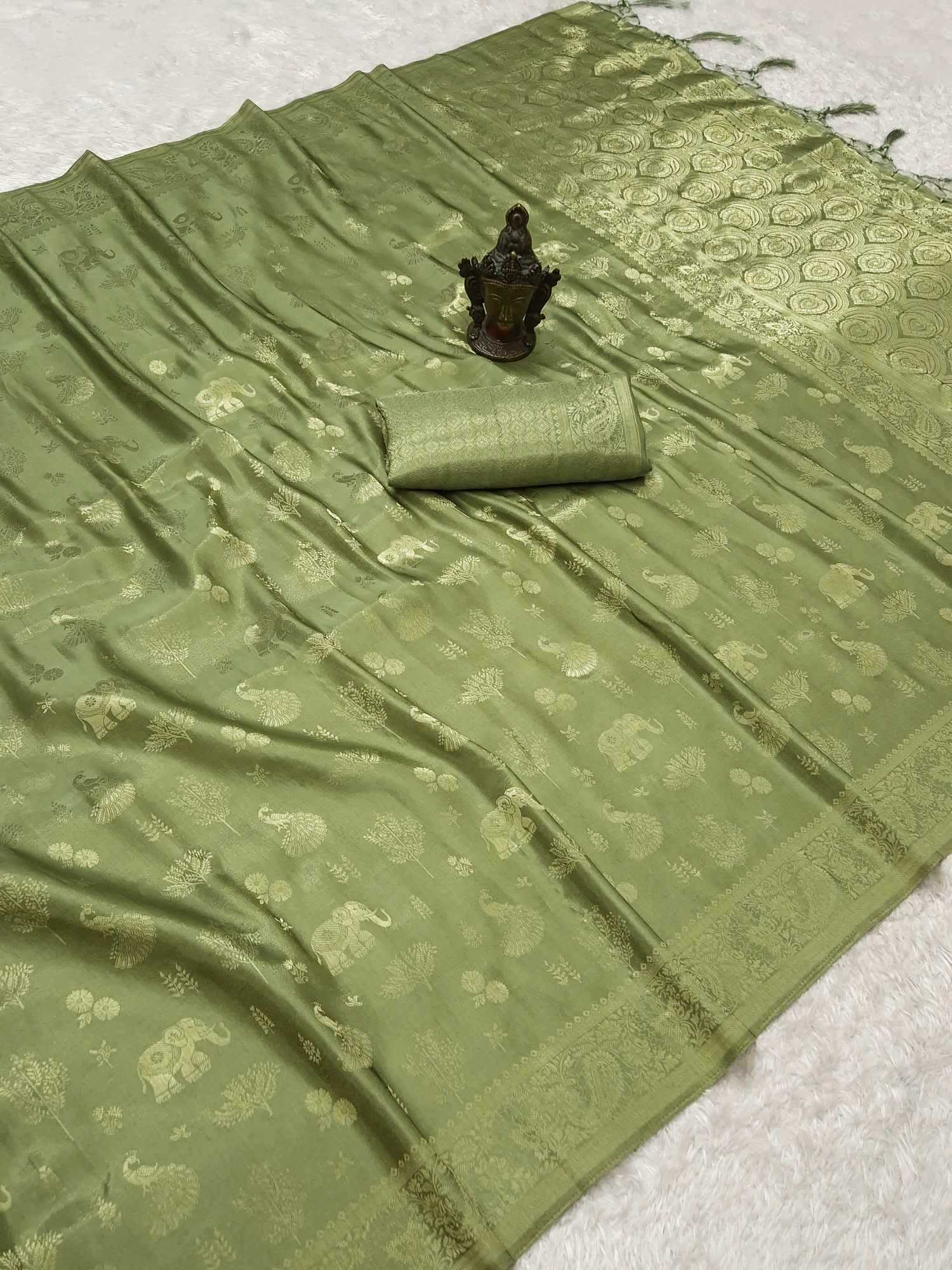 YNF Wholesale Fancy Soft Silk Sarees  | Surat Manufacturer