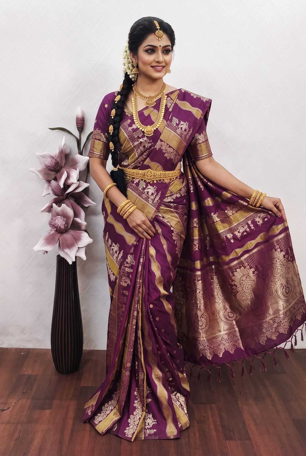 YNF Wholesale Banarasi Soft Silk Banarasi Silk Sarees KESH634 Trisha | Surat Manufacturer