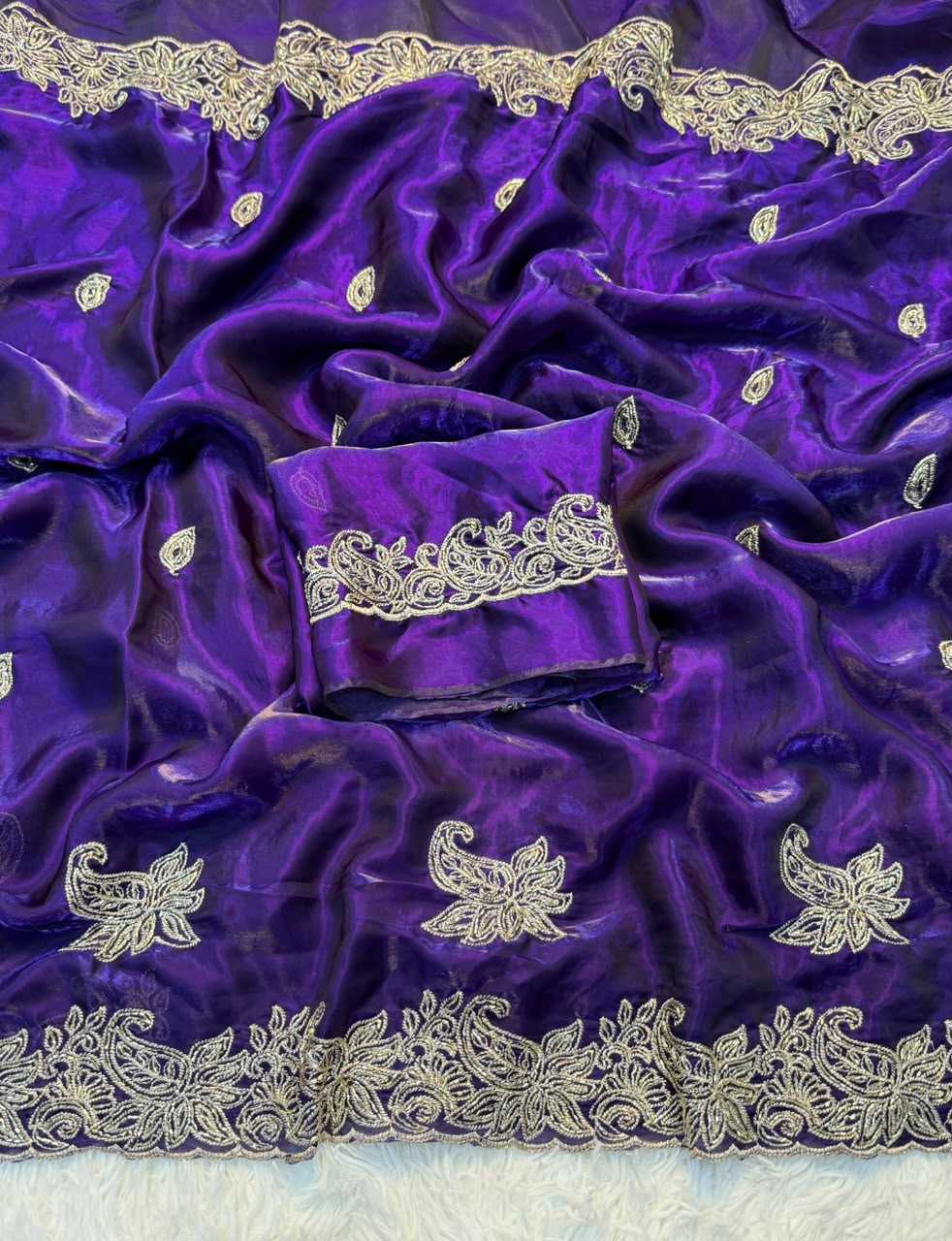 YNF Wholesale Space Silk Party Wear Silk Sarees KESH635 Ahana | Surat Manufacturer