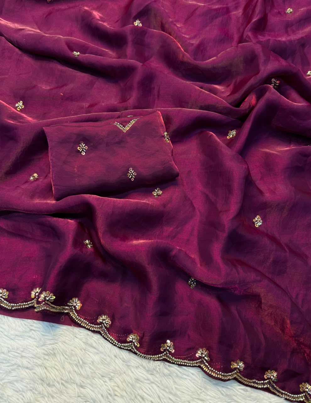 YNF Wholesale Space Silk Handloom Sarees KESH635 Akankini | Surat Manufacturer