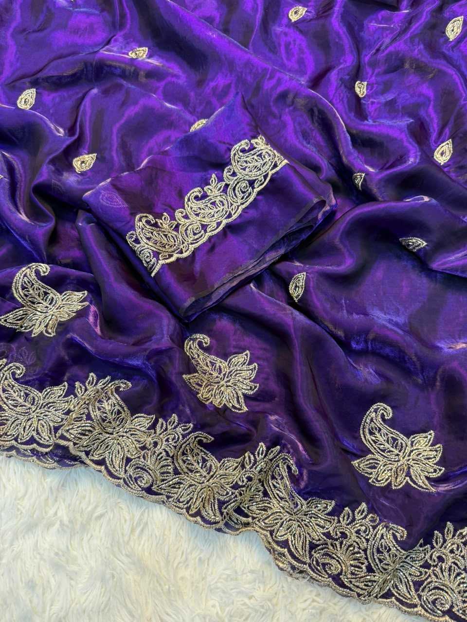 YNF Wholesale Space Silk Designer Silk Sarees KESH635 Akanksha | Surat Manufacturer