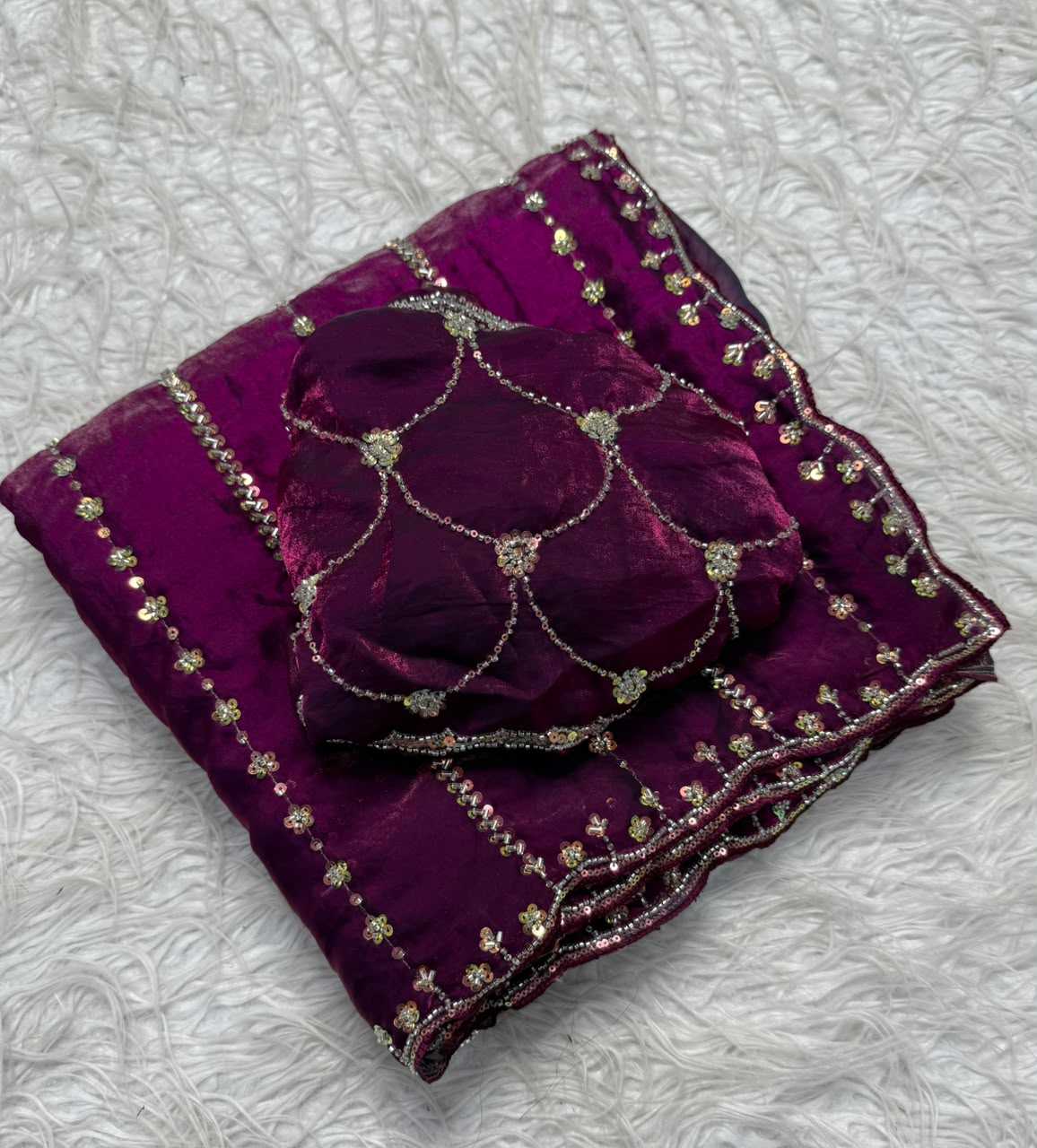 YNF Wholesale Space Silk Handloom Sarees  | Surat Manufacturer