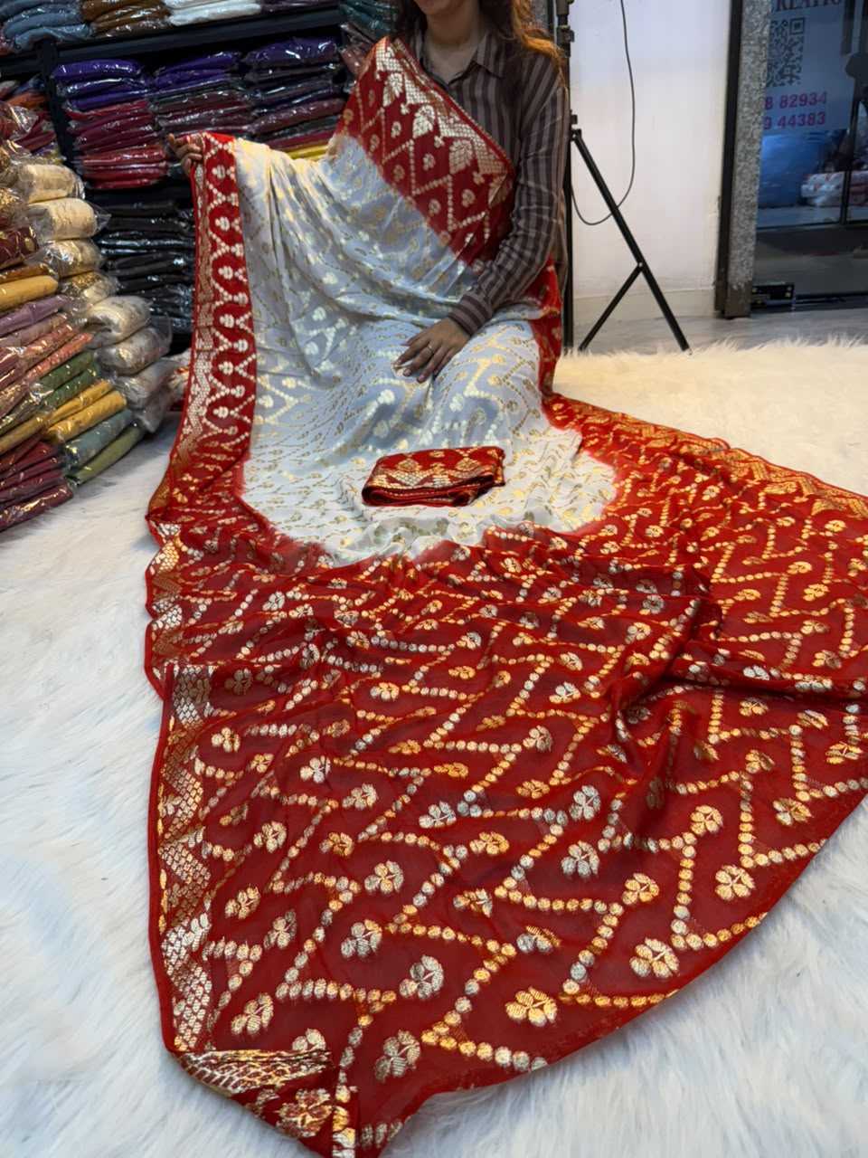 YNF Wholesale Pure Viscos Georgette Sarees KESH635 Kanchika | Surat Manufacturer