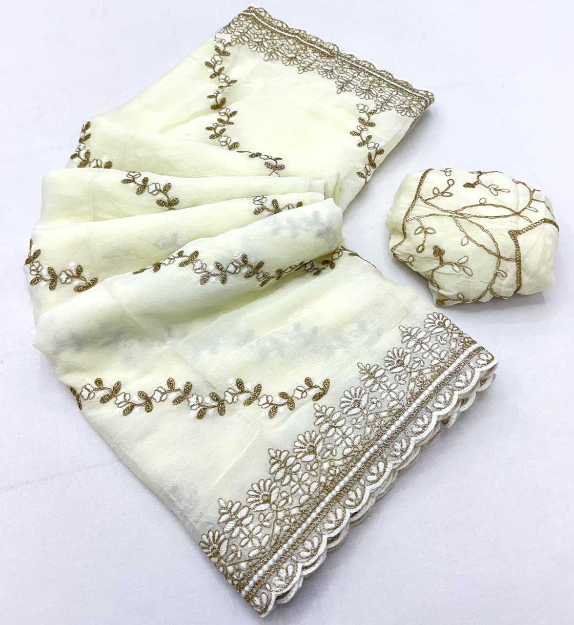YNF Wholesale Crush Silk Designer Silk Sarees  | Surat Manufacturer