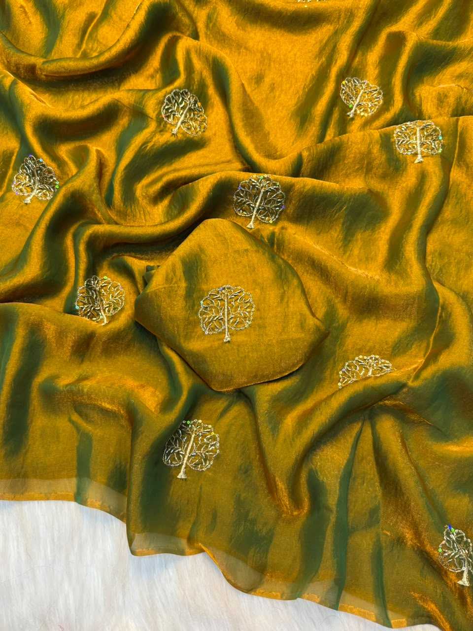 YNF Wholesale Space Silk Designer Silk Sarees  | Surat Manufacturer